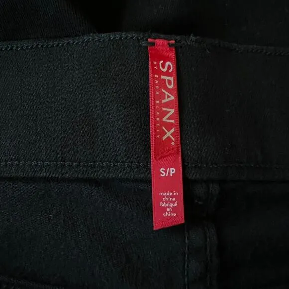 Spanx Black Skinny Jean in Clean Black Size Small