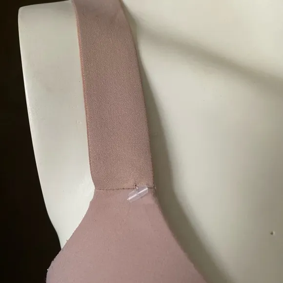 SPANX® Bra-llelujah!® Wireless Bra, Women’s size 34D Lightly Lined, tan color.