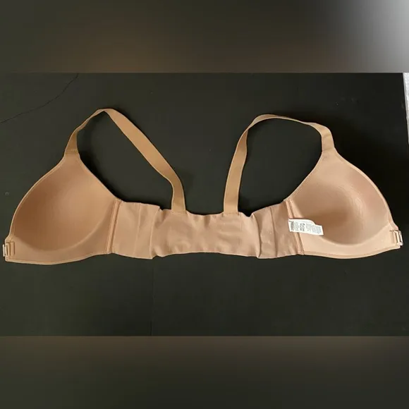 SPANX® Bra-llelujah!® Wireless Bra, Women’s size 34D Lightly Lined, tan color.