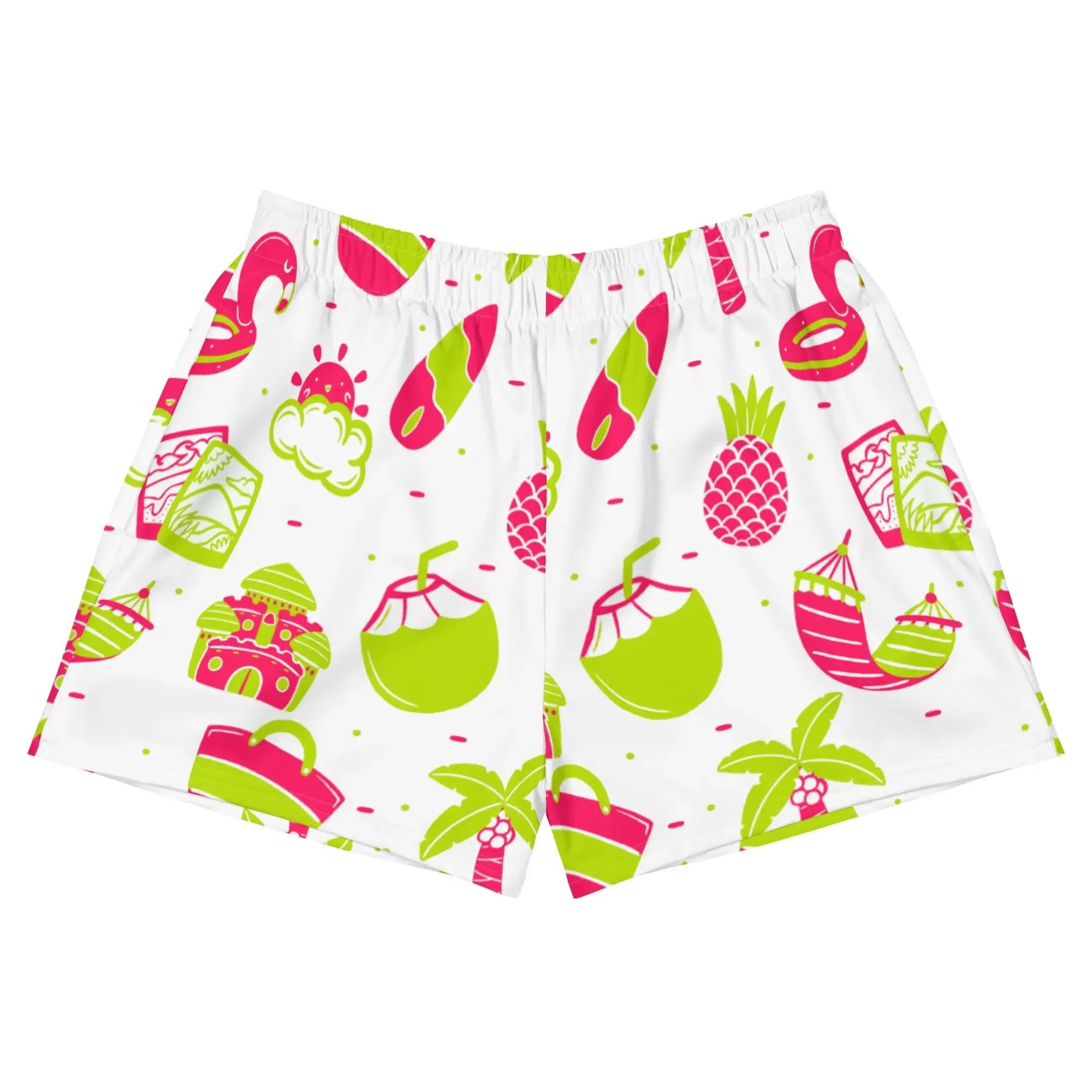 Summer Fun Recycled Athletic Shorts