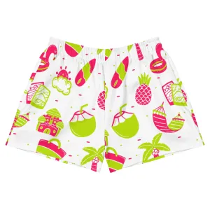 Summer Fun Recycled Athletic Shorts