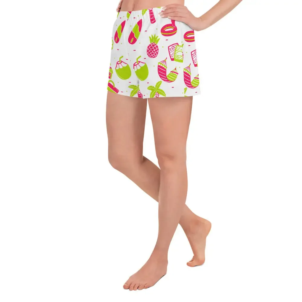 Summer Fun Recycled Athletic Shorts
