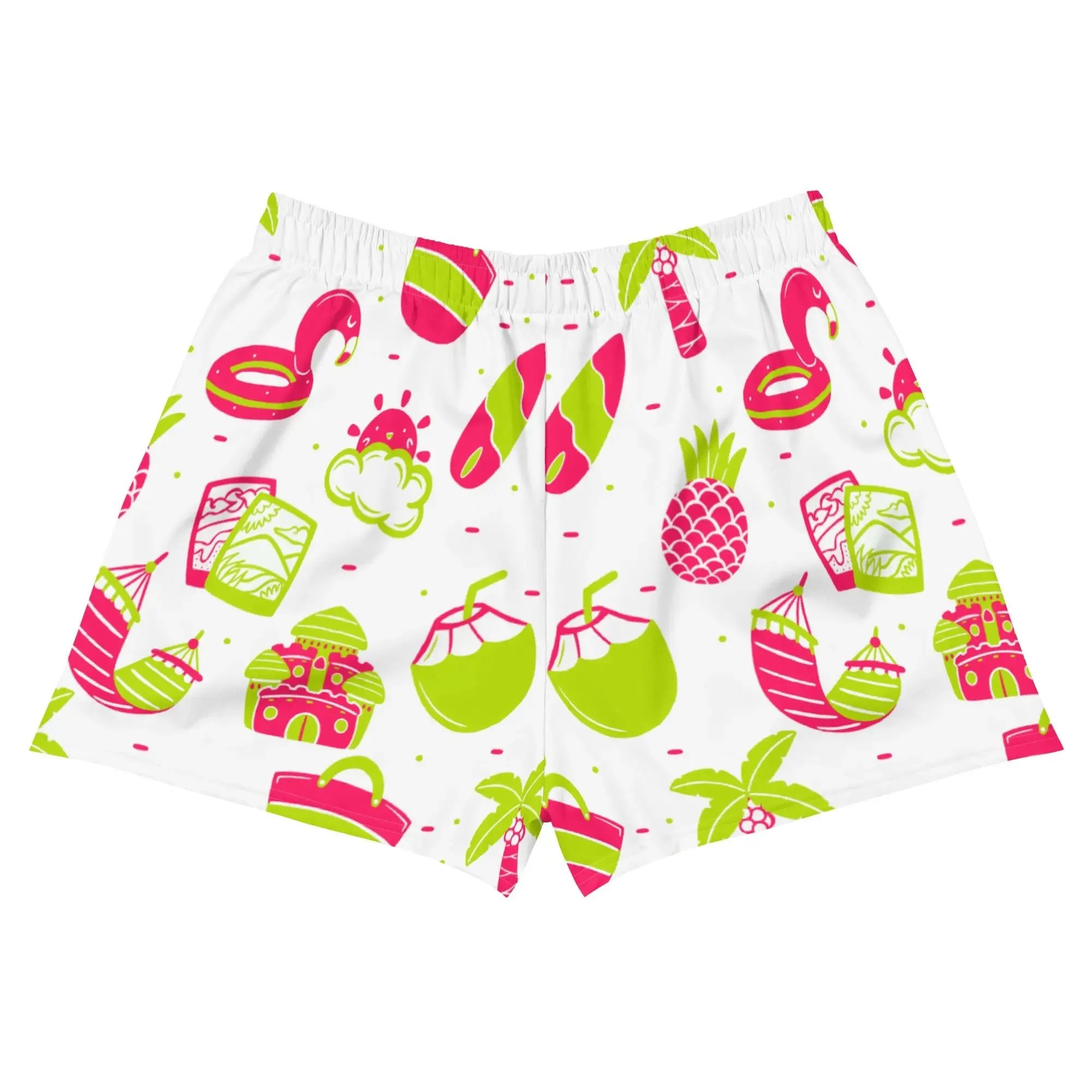 Summer Fun Recycled Athletic Shorts