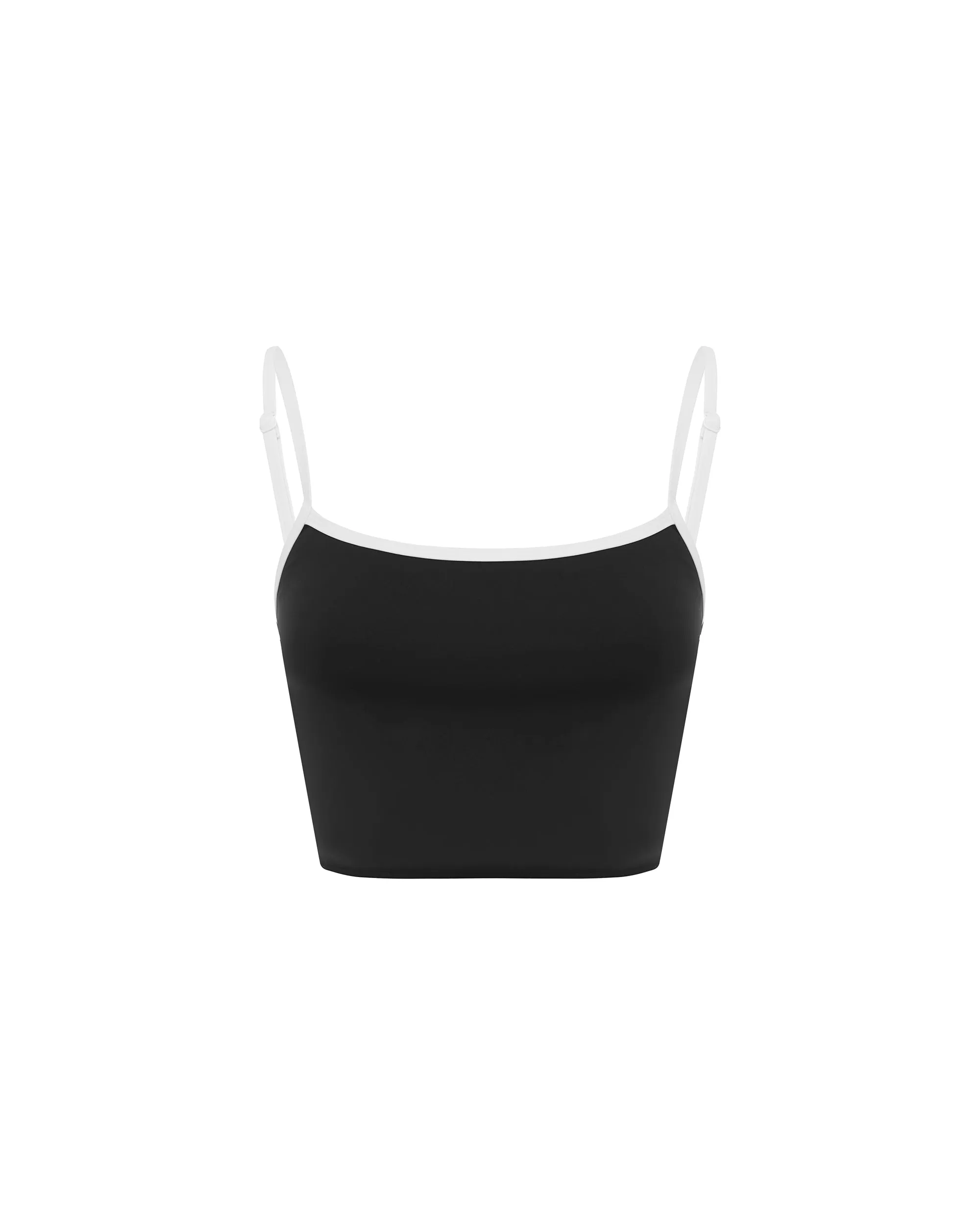 THE CONTOUR TANK TOP - BLACK & WHITE