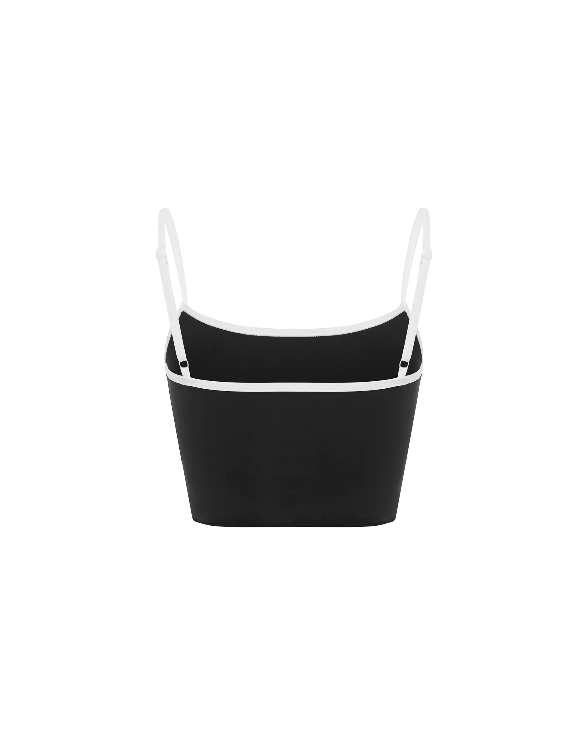 THE CONTOUR TANK TOP - BLACK & WHITE