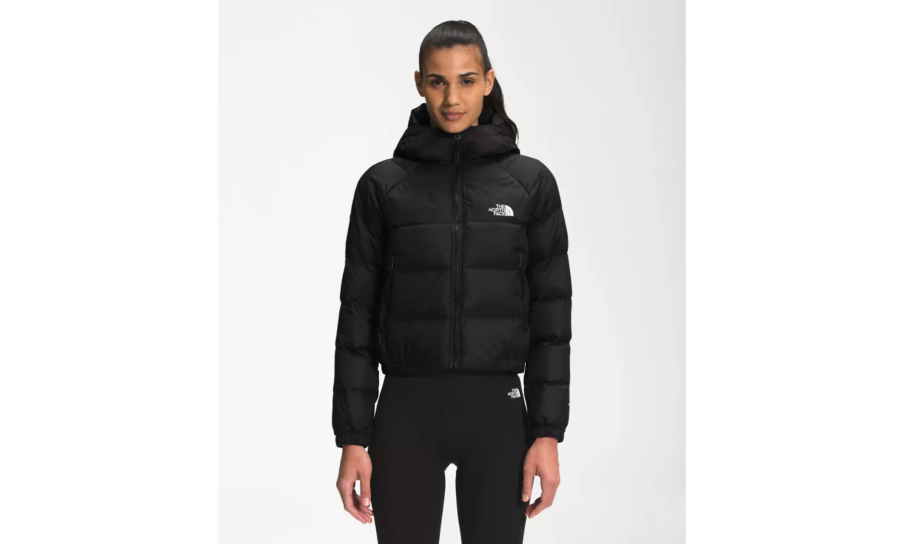 The North Face Women's Hydrenalite Down Hoodie Jacket TNF Black