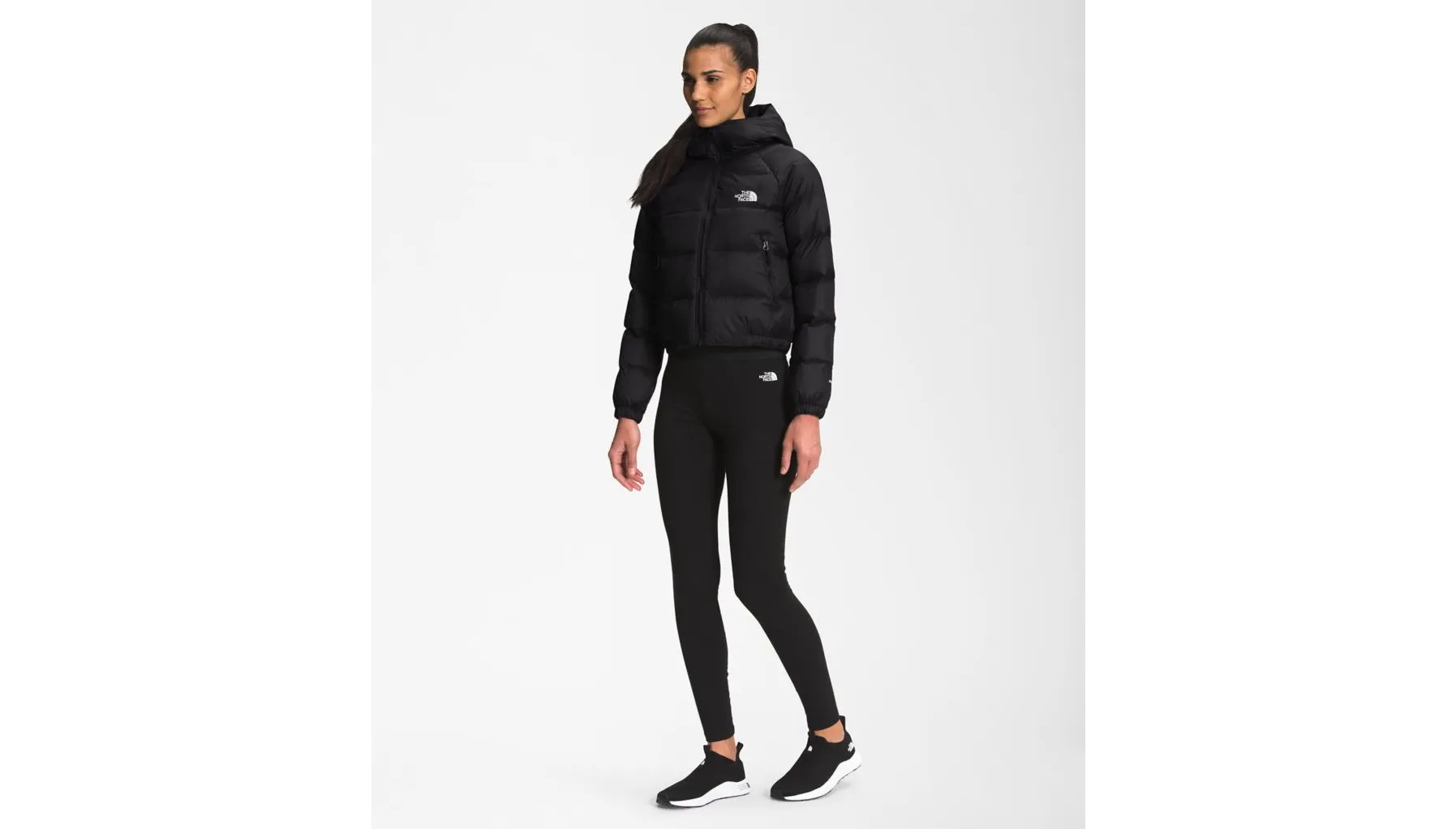 The North Face Women's Hydrenalite Down Hoodie Jacket TNF Black