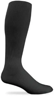 Therassage Black Compression Full Support Knee High Socks