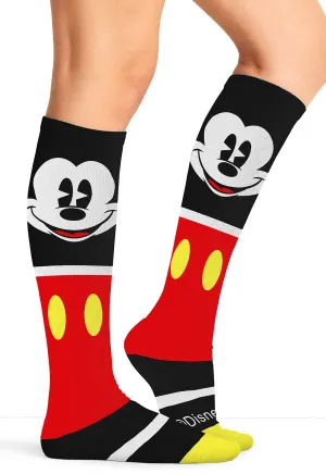 Tooniforms Women's 10-15mmHg Compression Socks My Mickey