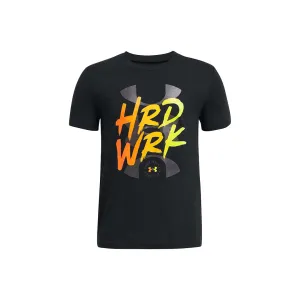 UA Boys Basketball Hard Work Short Sleeve | 1383595