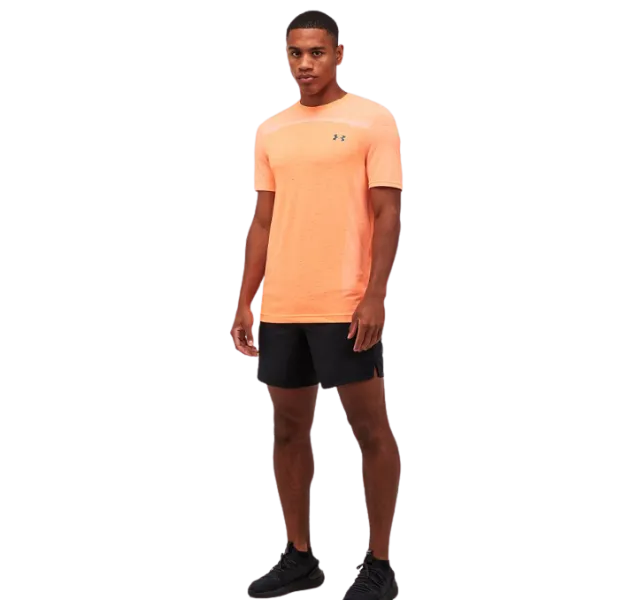 Under Armour Seamless T-Shirt - Orange