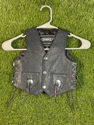 UNIK Leather Kid's Vest
