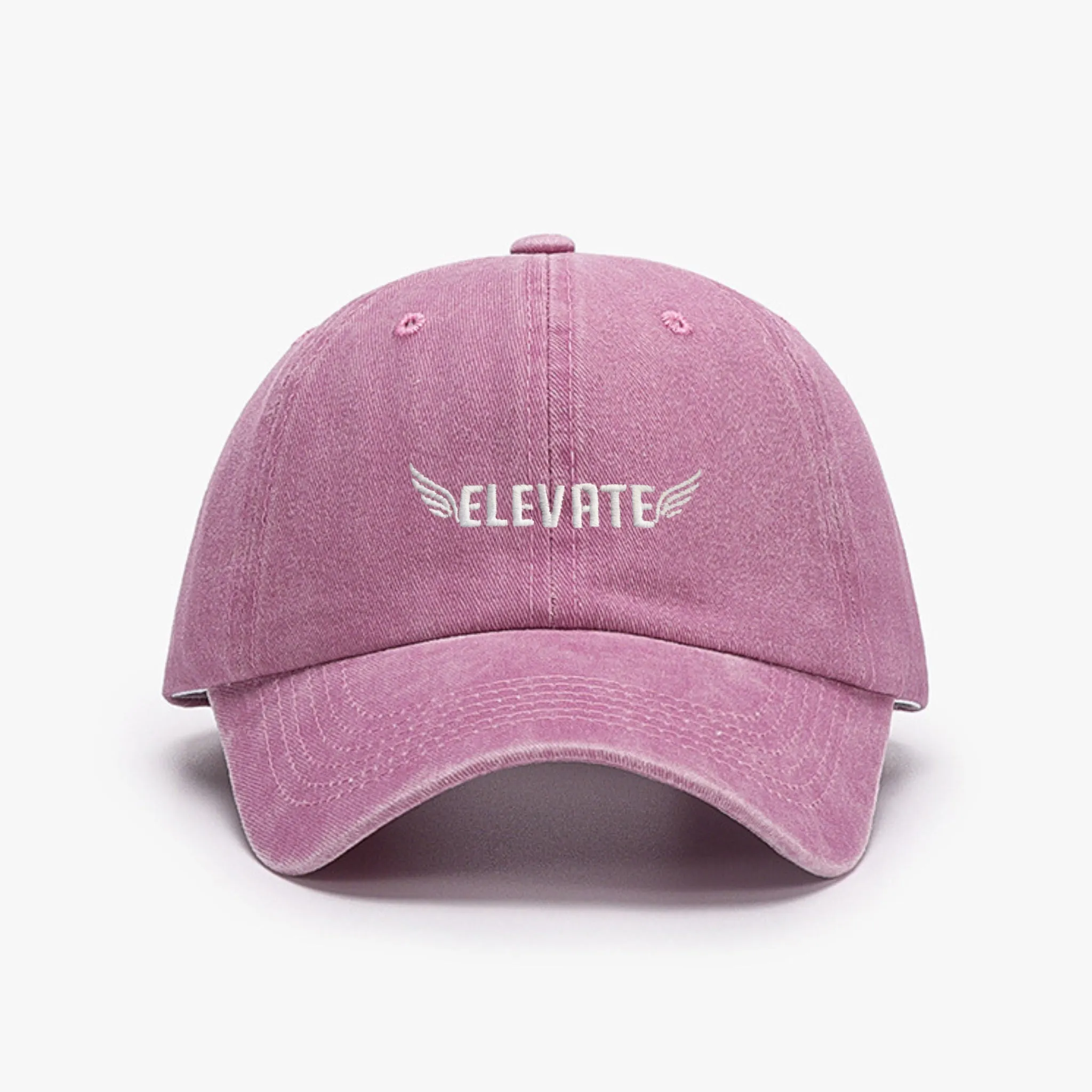 Vintage Washed Embroidered Baseball Cap (100% Cotton)