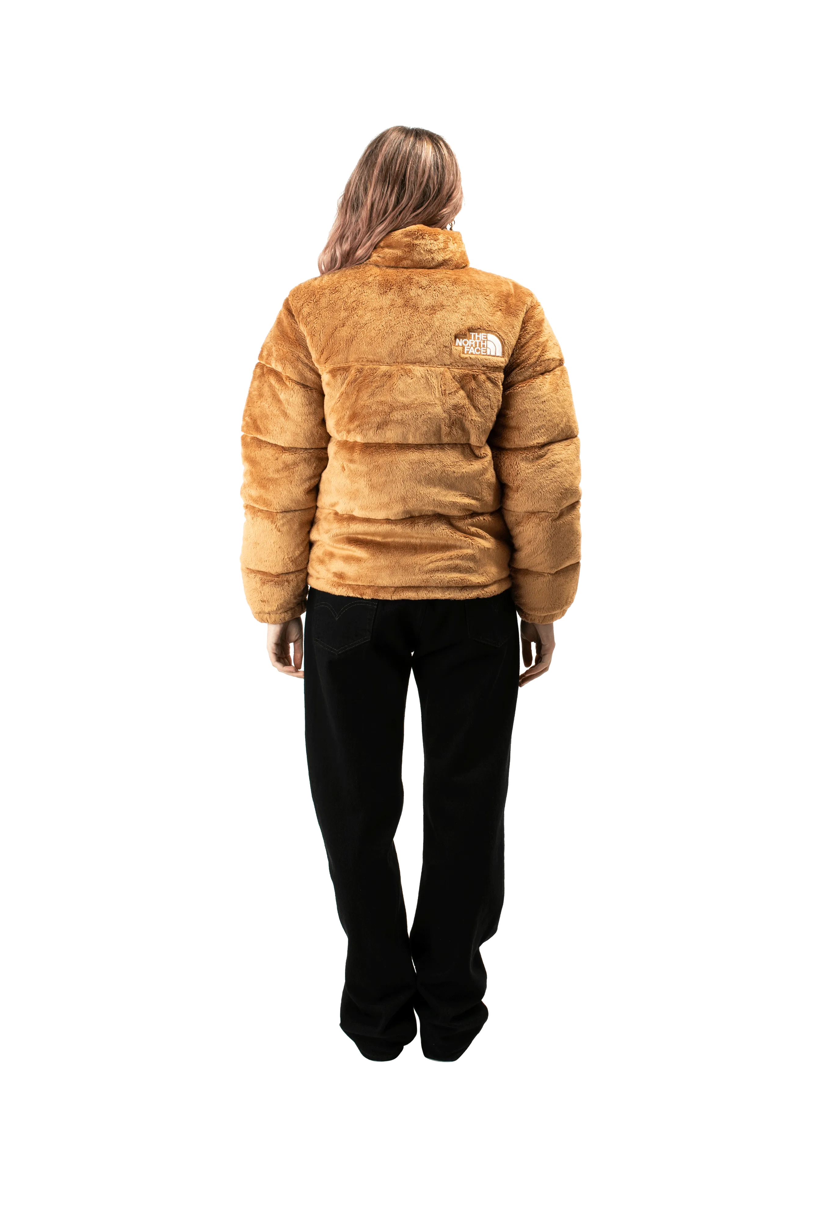W Versa Velour Nuptse Jacket