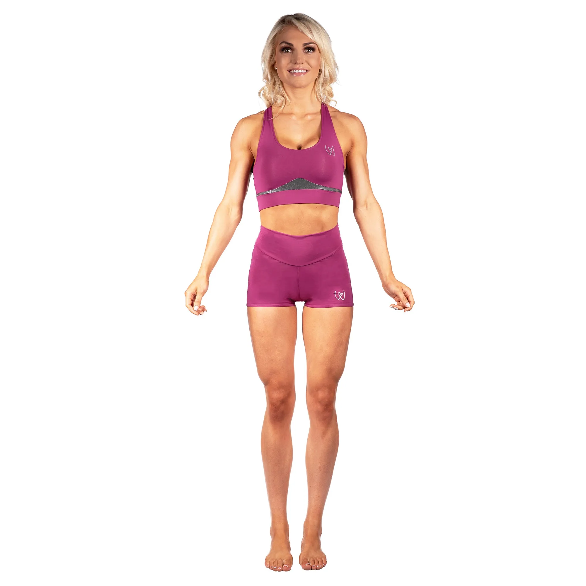 Warrior Sports Bra - Plum