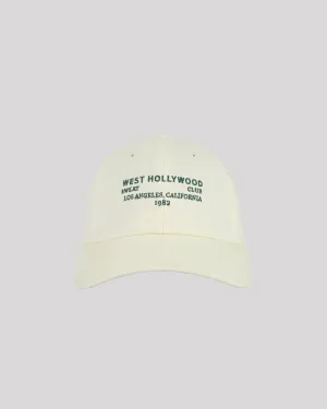 West Hollywood Sweat Cap Ivory