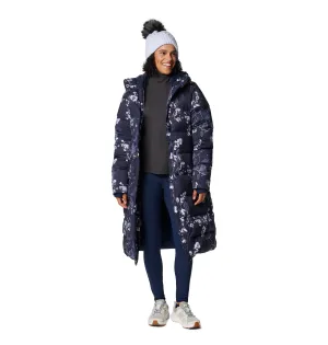 Women's Boundless Days Print Long Down Jacket Outerwear