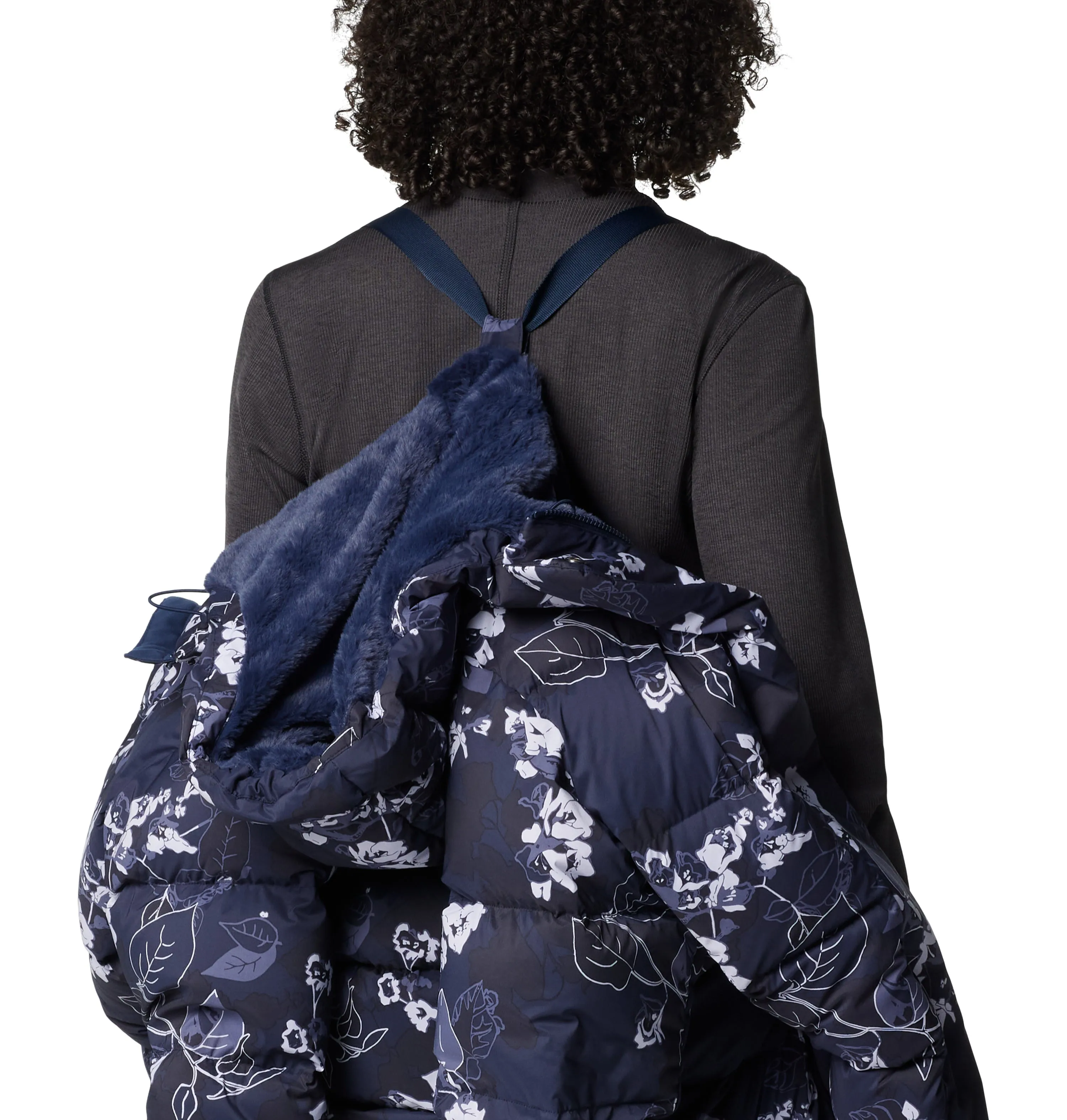 Women's Boundless Days Print Long Down Jacket Outerwear