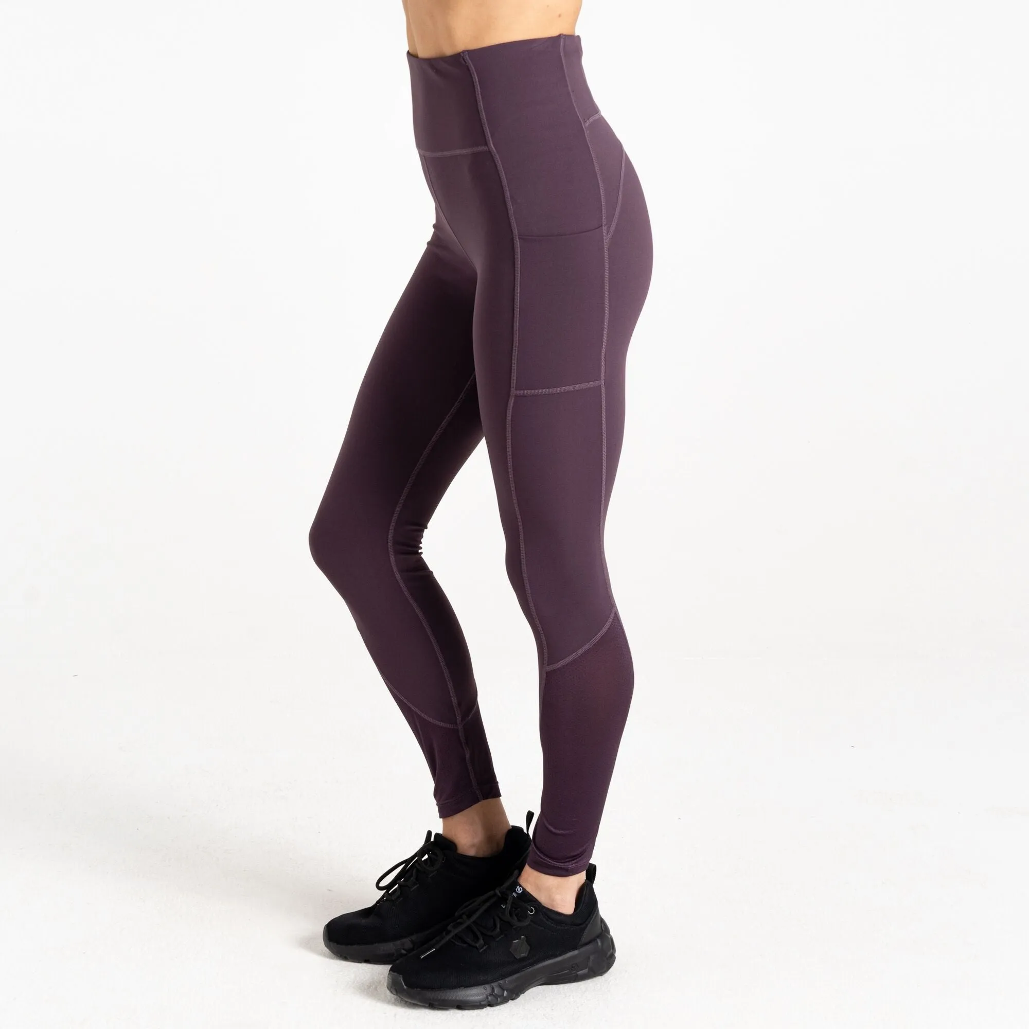 Women's Power Leggings | Deep Plum