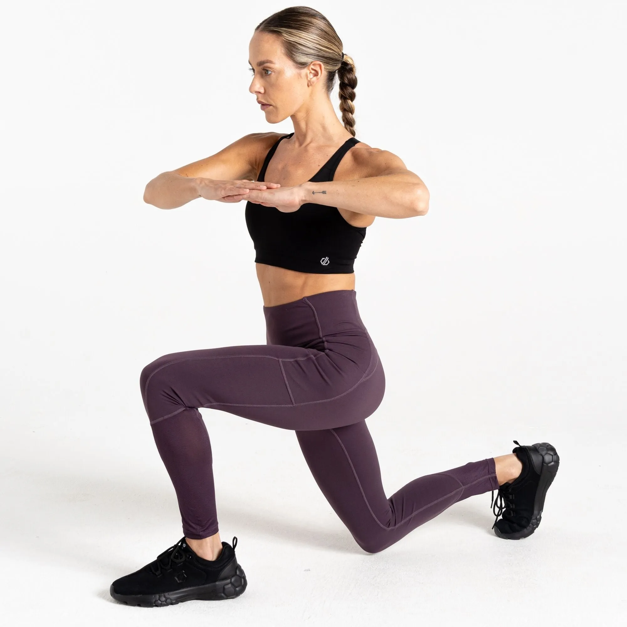 Women's Power Leggings | Deep Plum