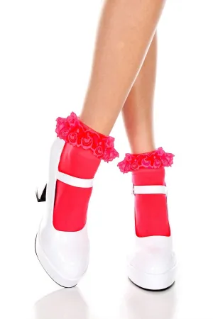 Women's Socks Retro Bobbie Socks Anklet
